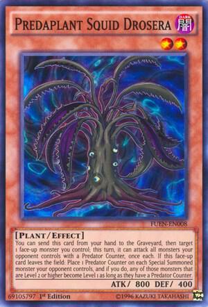 YuGiOh YuGiOh Predaplant Squid Drosera Super Rare [FUEN-EN008] - Fusion Enforcers