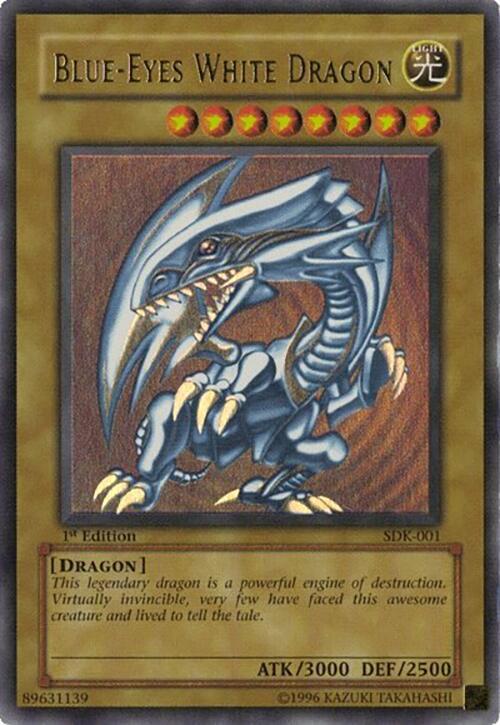YuGiOh YuGiOh Blue-Eyes White Dragon Ultra Rare [SDK-001] - Starter Deck: Kaiba