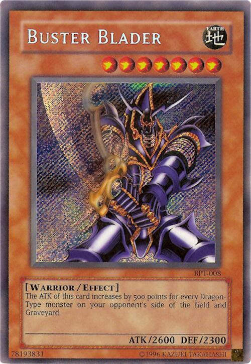 YuGiOh YuGiOh Buster Blader Secret Rare [BPT-008] - 2003 Collectors Tin