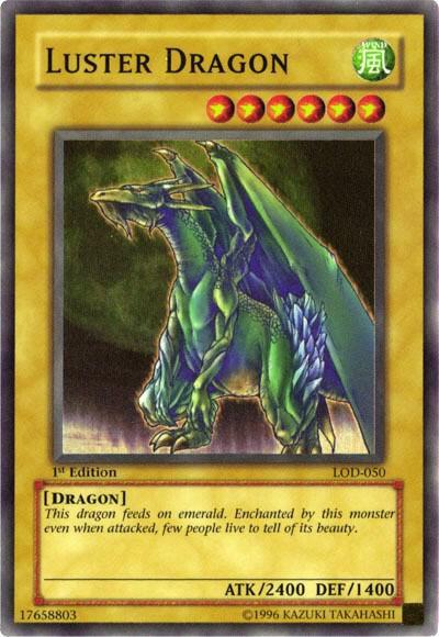 YuGiOh YuGiOh Luster Dragon Super Rare [LOD-050] - Legacy of Darkness