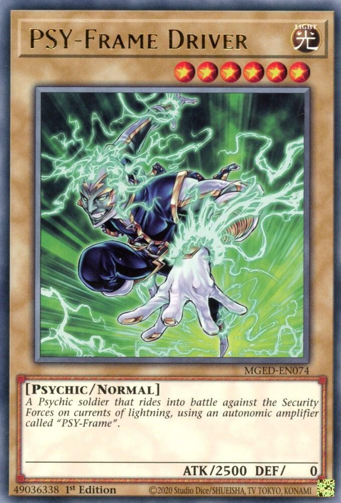 YuGiOh YuGiOh PSY-Frame Driver Rare [MGED-EN074] - Maximum Gold: El Dorado