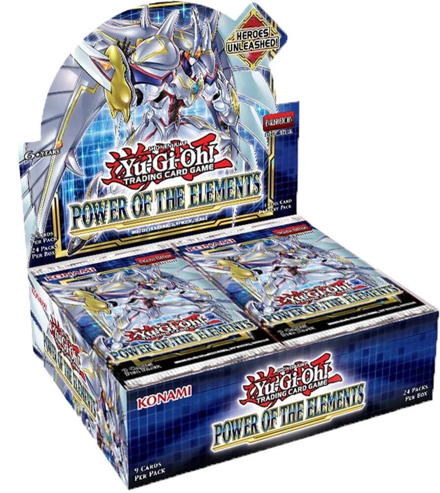 YuGiOh YuGiOh Power of the Elements Booster Box [1st Edition] - Power of the Elements
