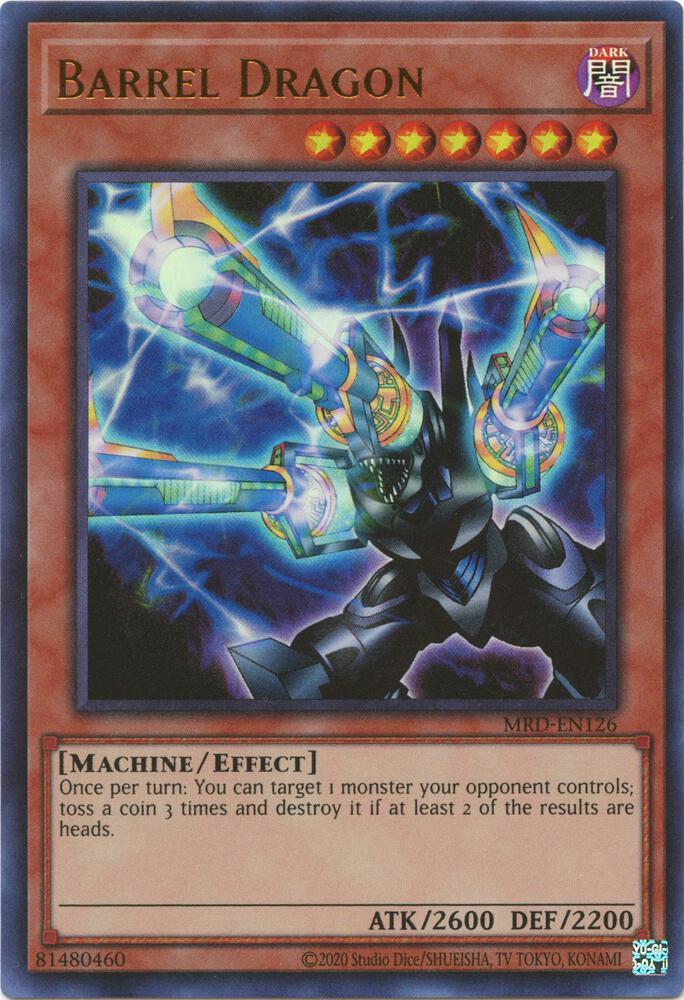 YuGiOh YuGiOh Barrel Dragon Ultra Rare [MRD-EN126] - Metal Raiders (25th Anniversary Edition)