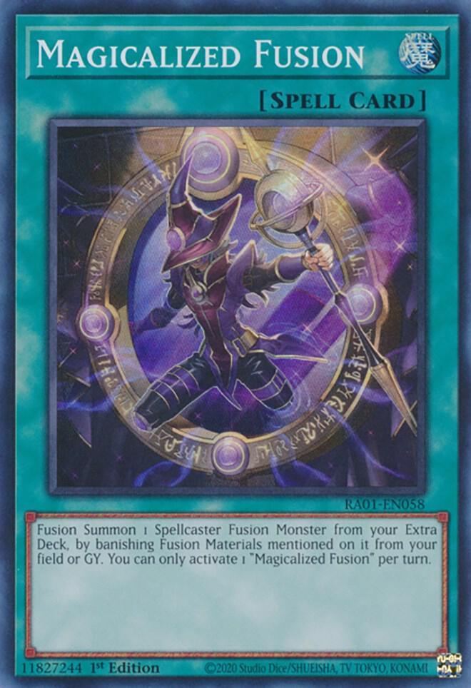 YuGiOh YuGiOh Magicalized Fusion Super Rare [RA01-EN058] - 25th Anniversary Rarity Collection