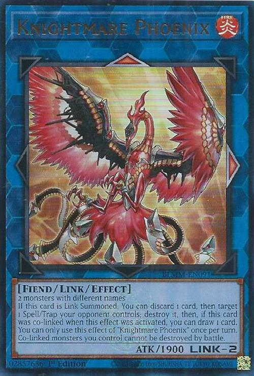 YuGiOh YuGiOh Knightmare Phoenix Ultra Rare [BLMM-EN091] - Battles of Legend: Monster Mayhem