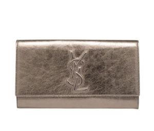 Saint Laurent YSL Clutch Bag Bronze ปี11