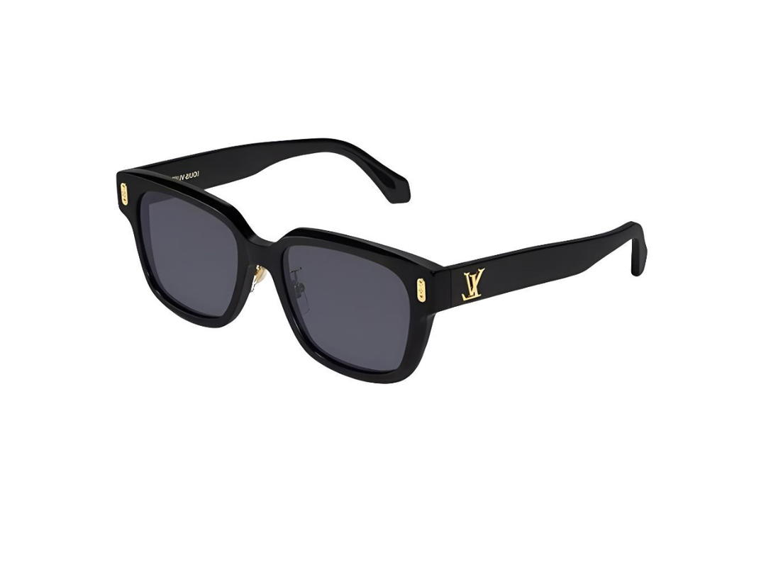 Louis Vuitton Louis Vuitton LV Confidence Square Sunglasses Black Dark Grey Changeable Lenses