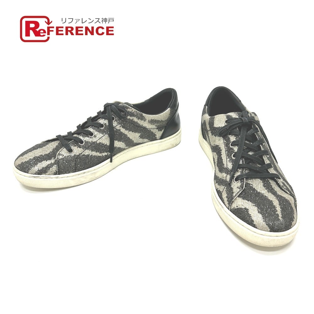 Dolce & Gabbana Zebra pattern Glitter Low-cut shoessneakers