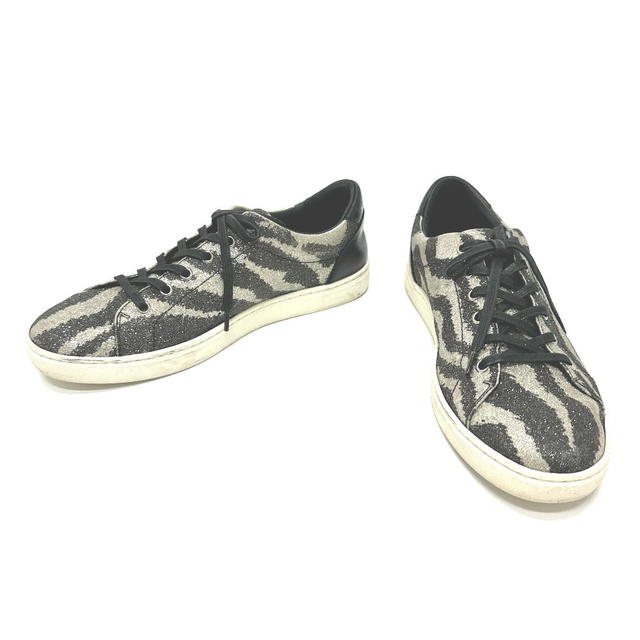 Dolce & Gabbana Zebra pattern Glitter Low-cut shoessneakers - view 2