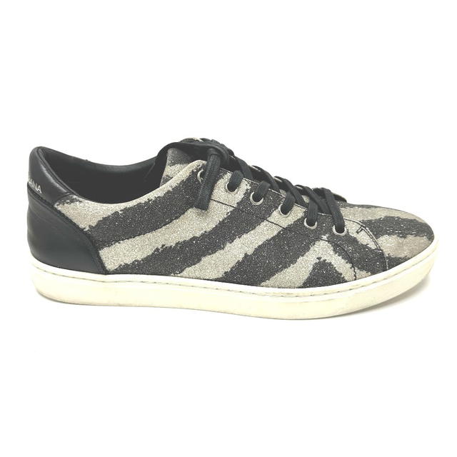 Dolce & Gabbana Zebra pattern Glitter Low-cut shoessneakers - view 4